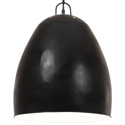 vidaXL Hanging Lamp | Black | Iron with black coating | 42 cm diameter 2