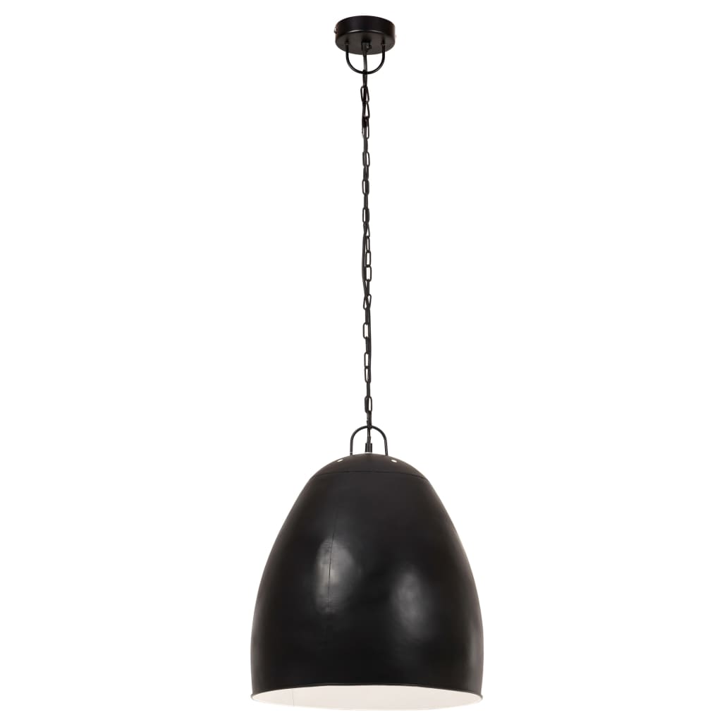 vidaXL Hanging Lamp | Black | Iron with black coating | 42 cm diameter 4
