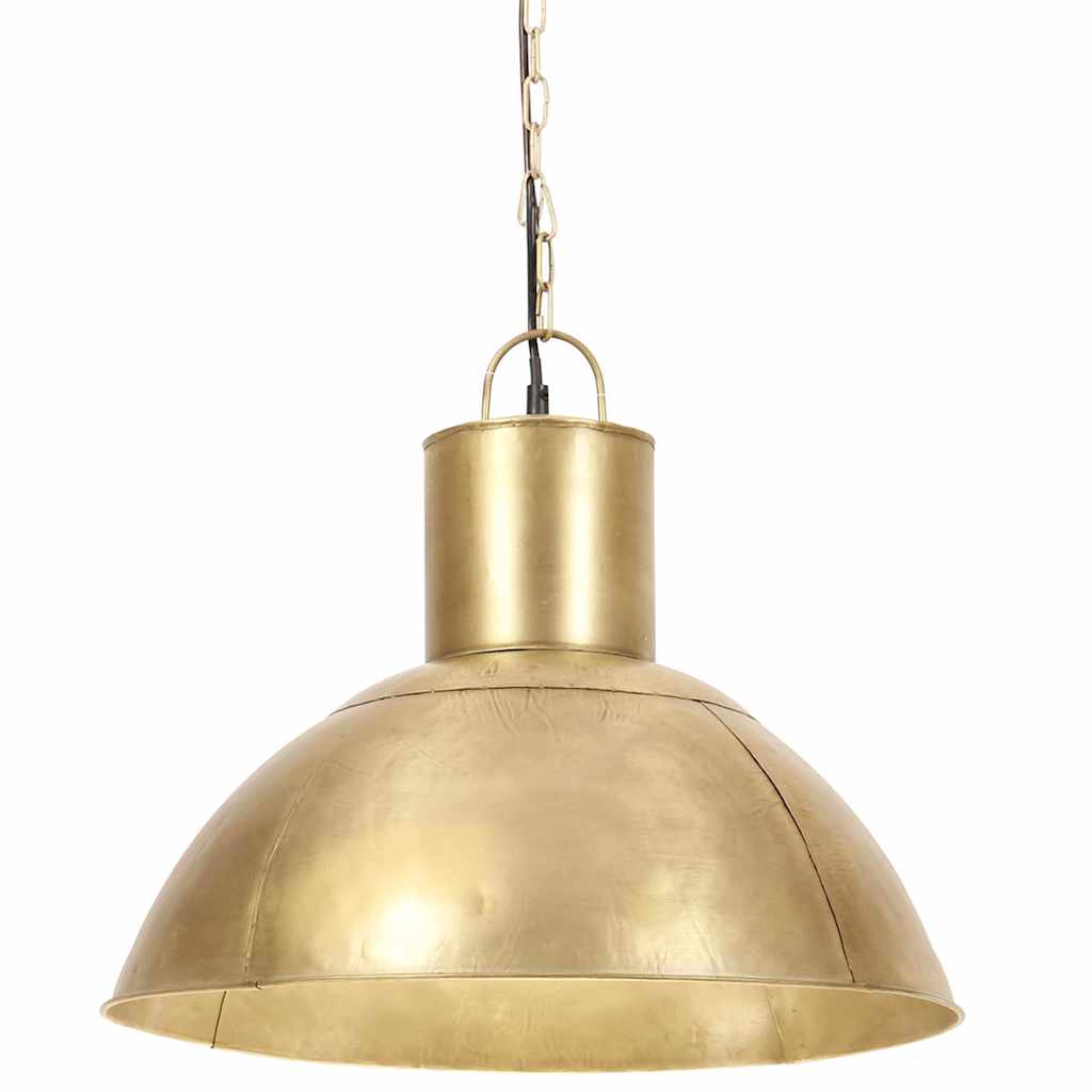 vidaXL Hanging Lamp 25 W Brass Round 48 cm E27 2