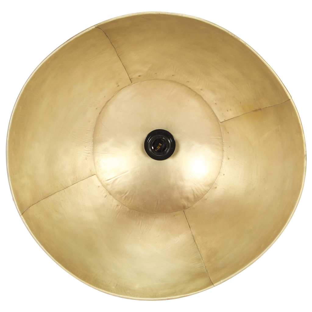 vidaXL Hanging Lamp 25 W Brass Round 48 cm E27 5