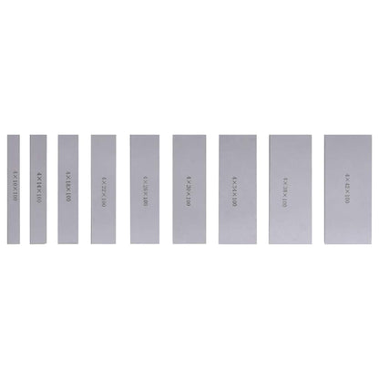 vidaXL Parallel Pads 100 mm 18 pcs 10-42 mm 5