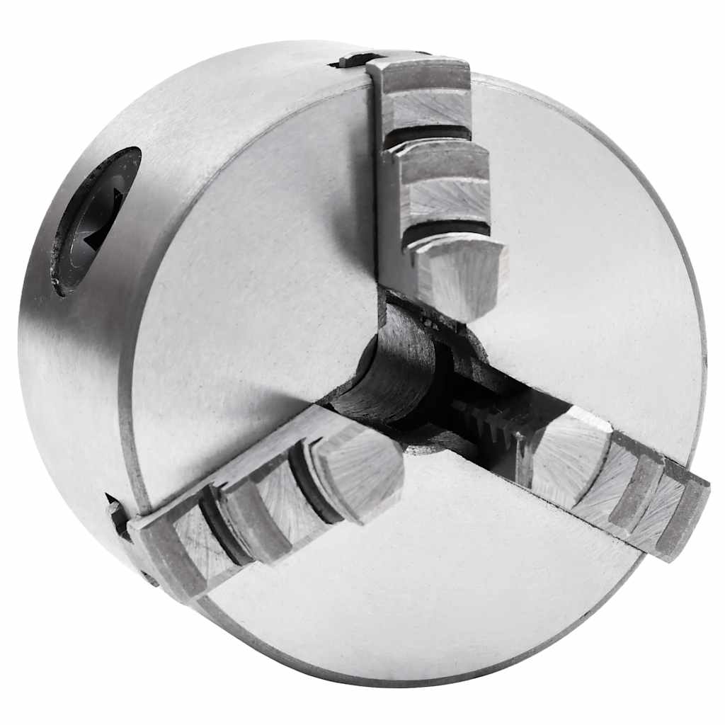 vidaXL 3 Jaw Self-Centering Lathe Chuck 80 mm Steel K11 80 1