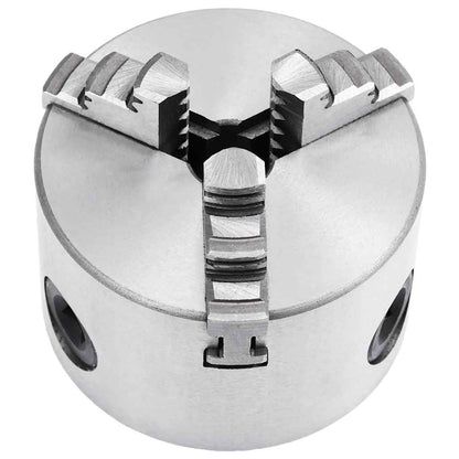 vidaXL 3 Jaw Self-Centering Lathe Chuck 80 mm Steel K11 80 3