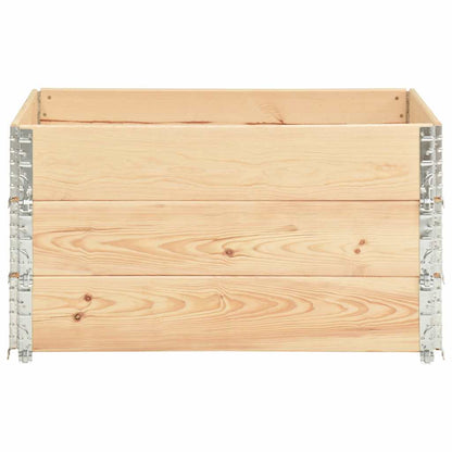 vidaXL Raised Beds 3 pcs 50x100 cm Solid Pine Wood 3