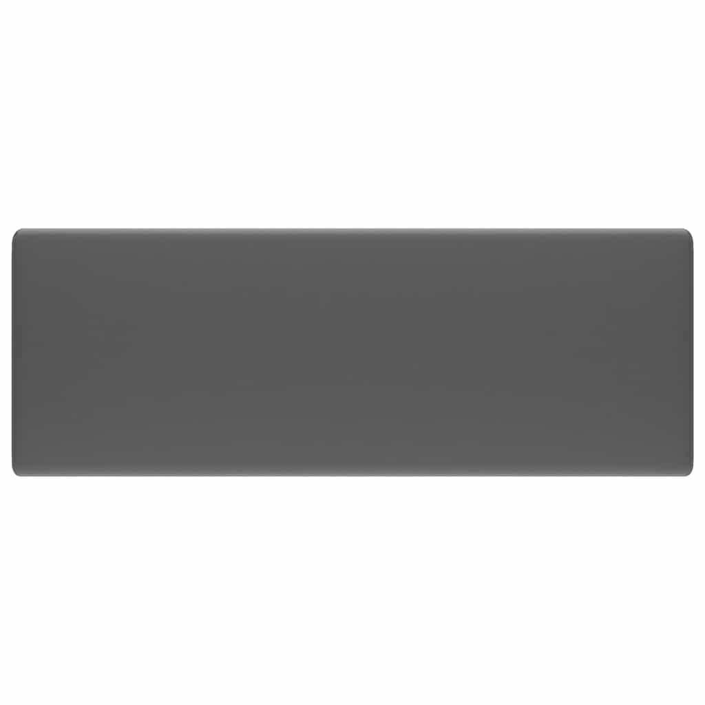 Luxury Basin Overflow Square Matt Pink 41x41 cm Ceramic Matte dark grey
