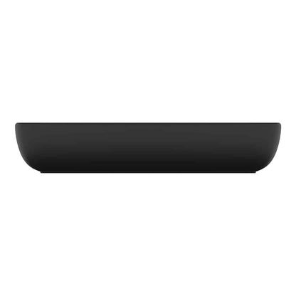 Ceramic Bathroom Sink Basin Rectangular Matte black