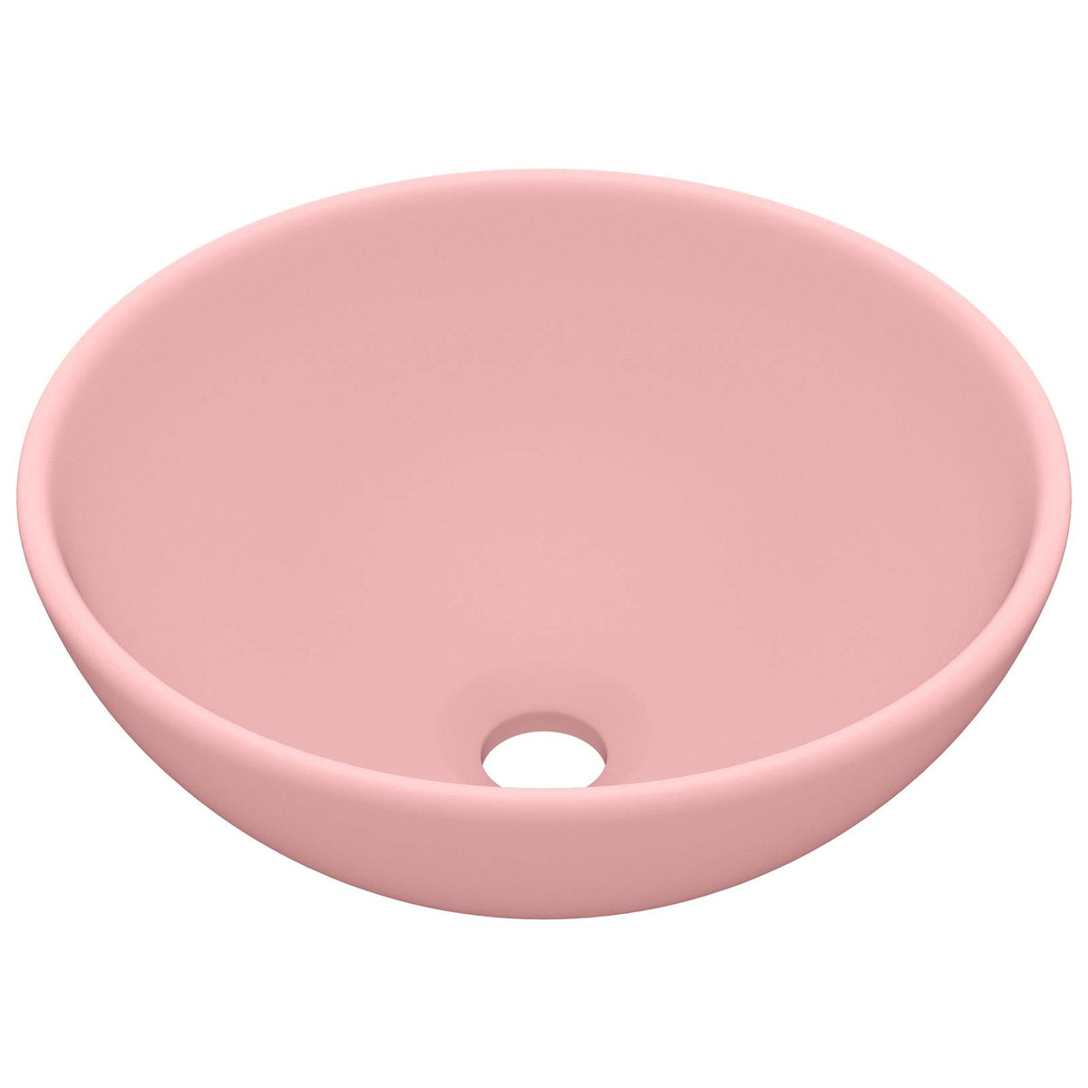 Wash Basin 32,5x14 cm Ceramic Matte pink