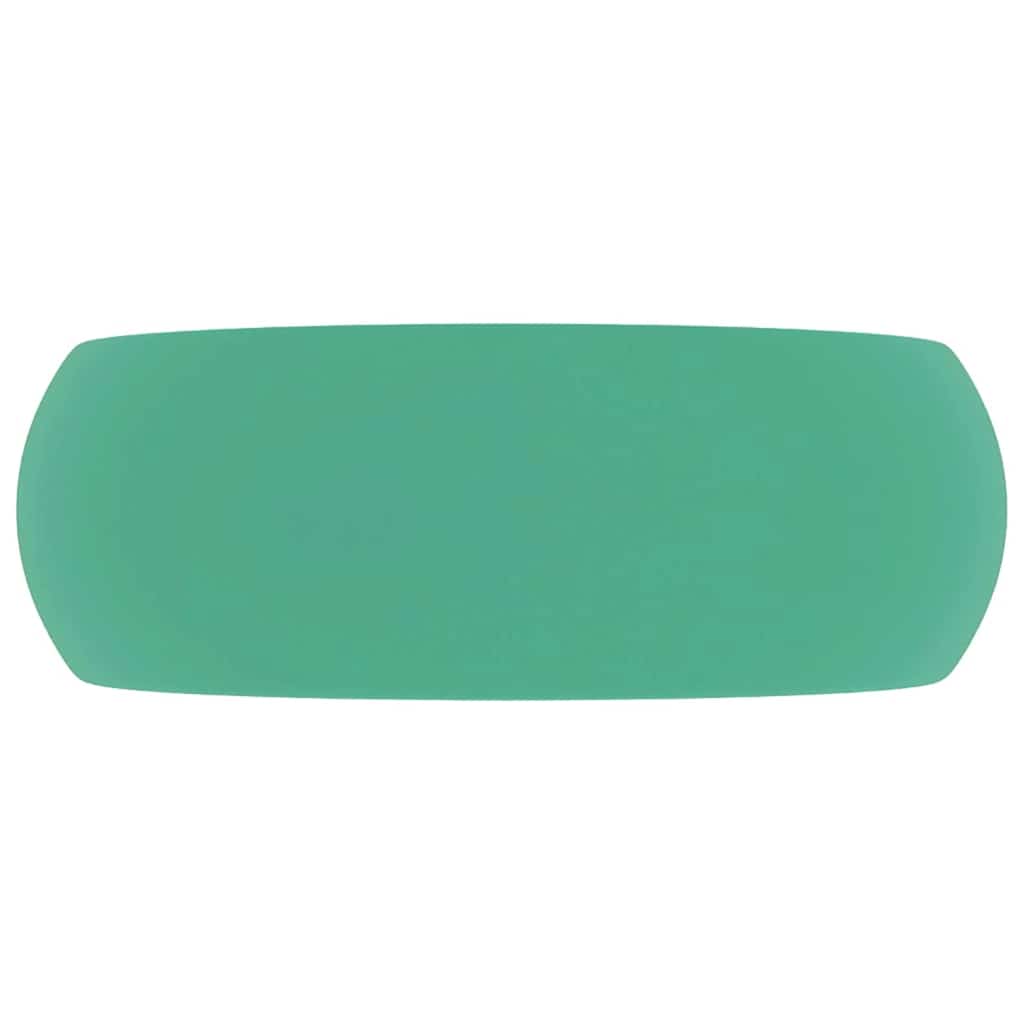 Wash Basin 40x15 cm Ceramic Matte light green