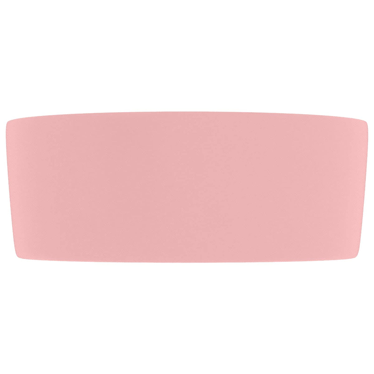 Wash Basin 40x15 cm Ceramic Matte pink