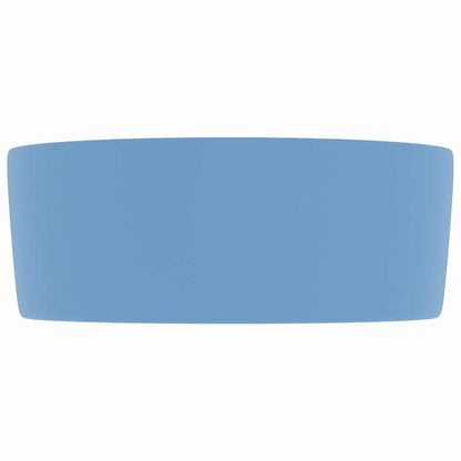 Wash Basin 40x15 cm Ceramic Matte light blue