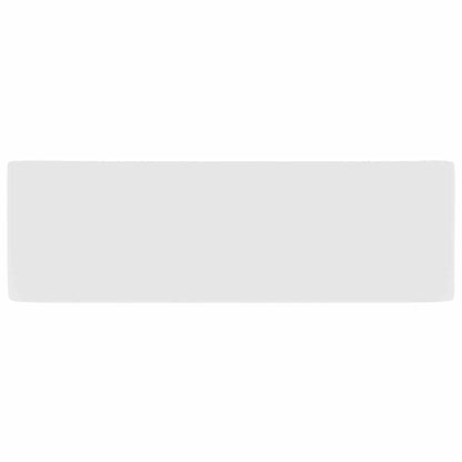 vidaXL Luxury Wash Basin Matt White 41x30x12 cm Ceramic 4