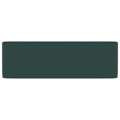 Luxury Wash Basin Matt Pink 41x30x12 cm Ceramic Matte dark green