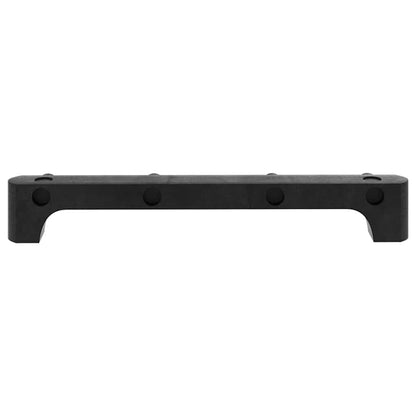 vidaXL Display Shelf | Black and Grey | Fabric (100% polyester), Steel | 9-Cube 4