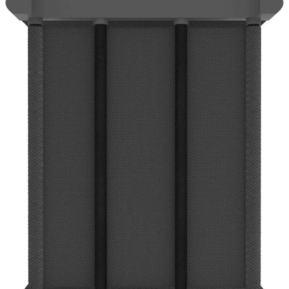 vidaXL Display Shelf | Grey | Fabric (100% polyester), steel | Large 5