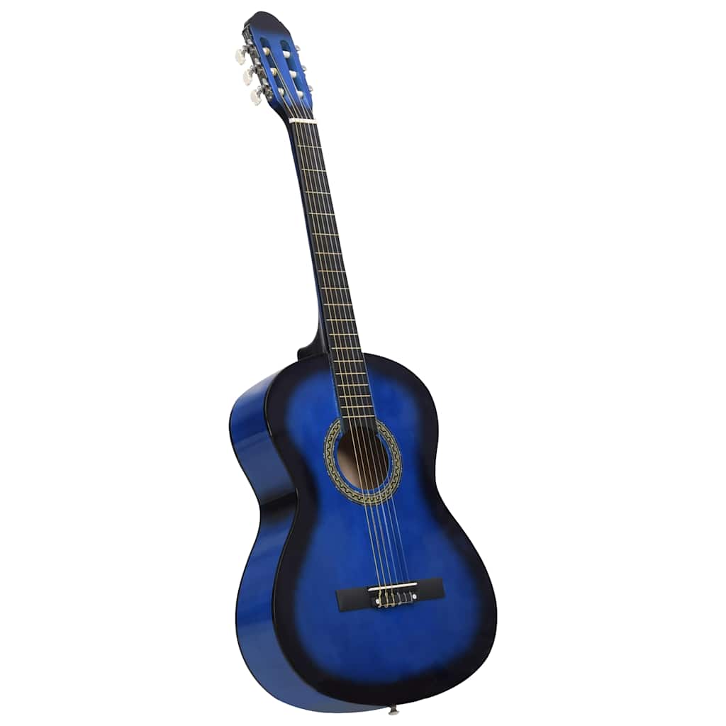 Classical Guitar for Beginner with Bag Blue 4/4 39