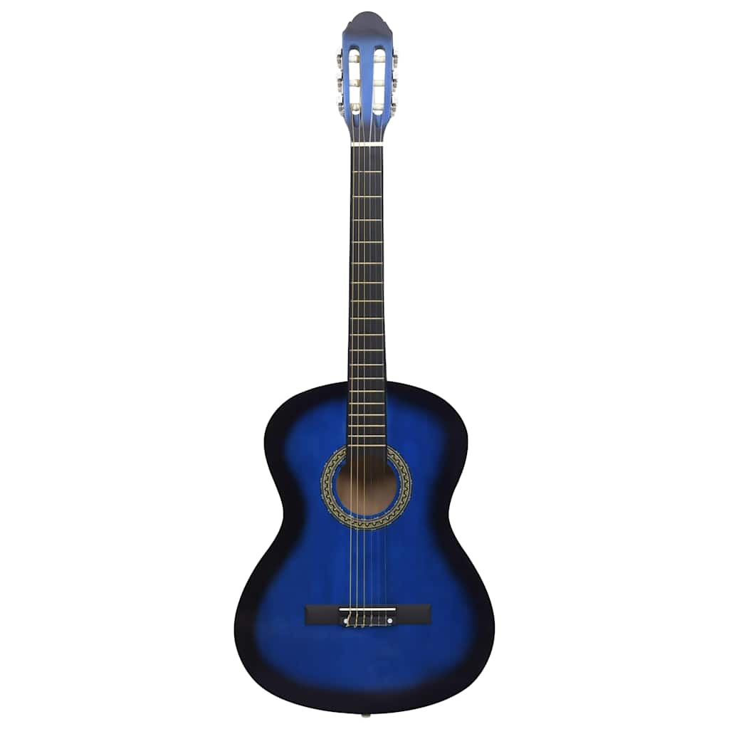 Classical Guitar for Beginner with Bag Blue 4/4 39