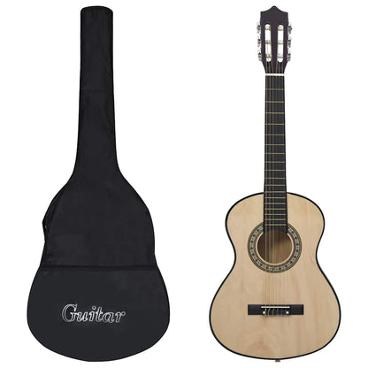 vidaXL Classical Guitar for Beginner and Kid with Bag 1/2 34" 1