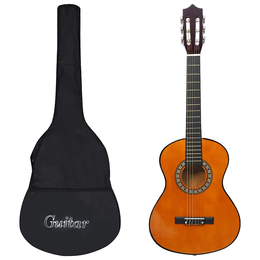 vidaXL Classical Guitar for Beginner and Kid with Bag 1/2 34" 1