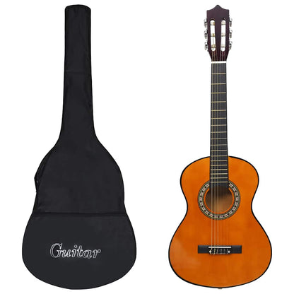 vidaXL Classical Guitar for Beginner and Kid with Bag 1/2 34" 1