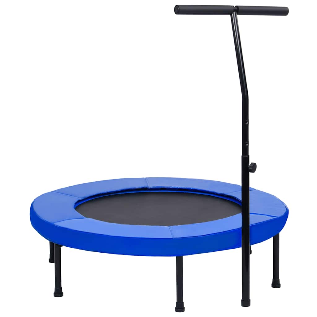 vidaXL Fitness Trampoline with Handle and Safety Pad 102 cm 1