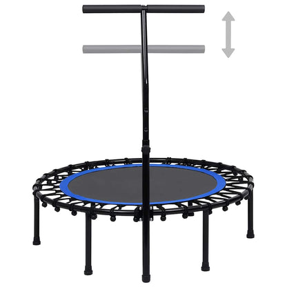 vidaXL Fitness Trampoline with Handle 102 cm 2