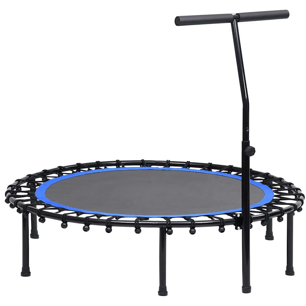 Fitness Trampoline with Handle 122 cm With safety pad