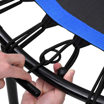 vidaXL Fitness Trampoline with Handle 122 cm 4