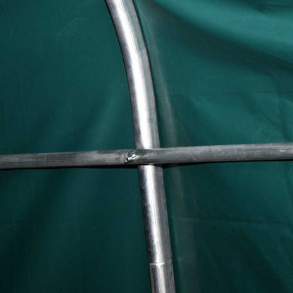 Removable Livestock Tent PVC 550 g/m² 3,3x8 m Dark Green 3.3 x 6.4 m