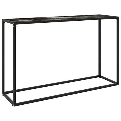 vidaXL Console Table Tempered Glass without Feet