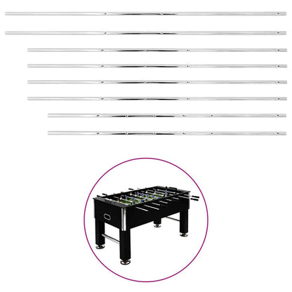 vidaXL Rods for Football Table 8 pcs 15.9 mm 1