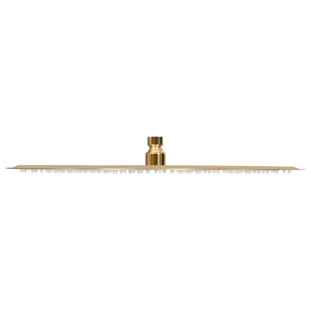 vidaXL Rain Shower Head Stainless Steel 40 cm Round Gold 4