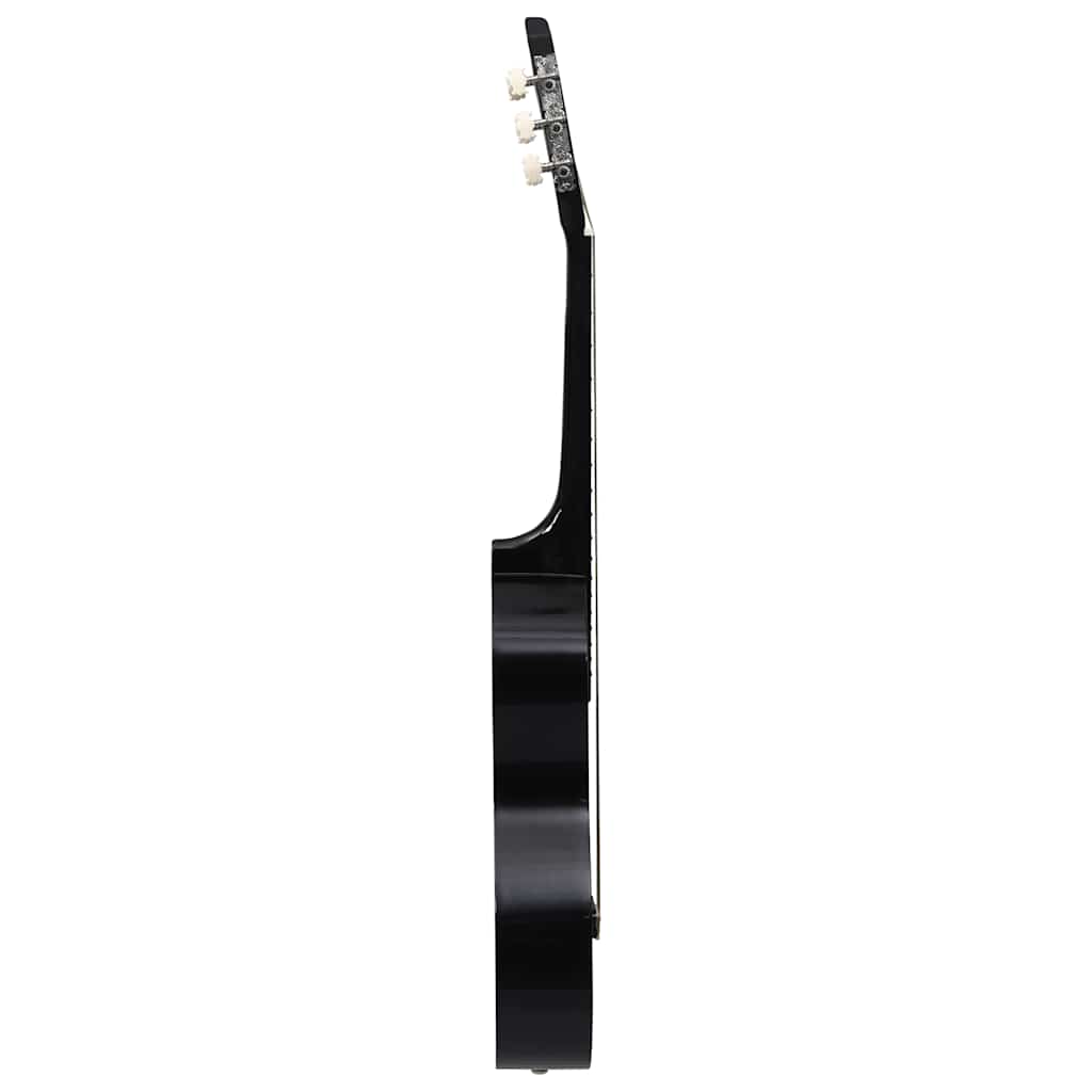 vidaXL Classical Guitar for Beginner with Bag Black 3/4 36" 4