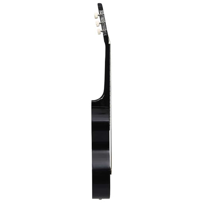 vidaXL Classical Guitar for Beginner with Bag Black 3/4 36" 4