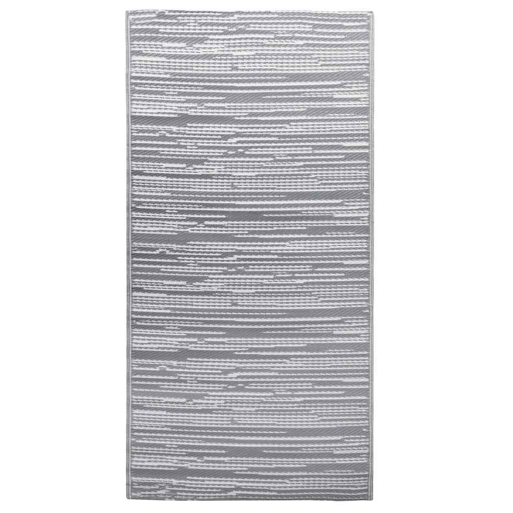vidaXL Outdoor Carpet | Grey | Polypropylene (PP) | 160 x 230 cm 2