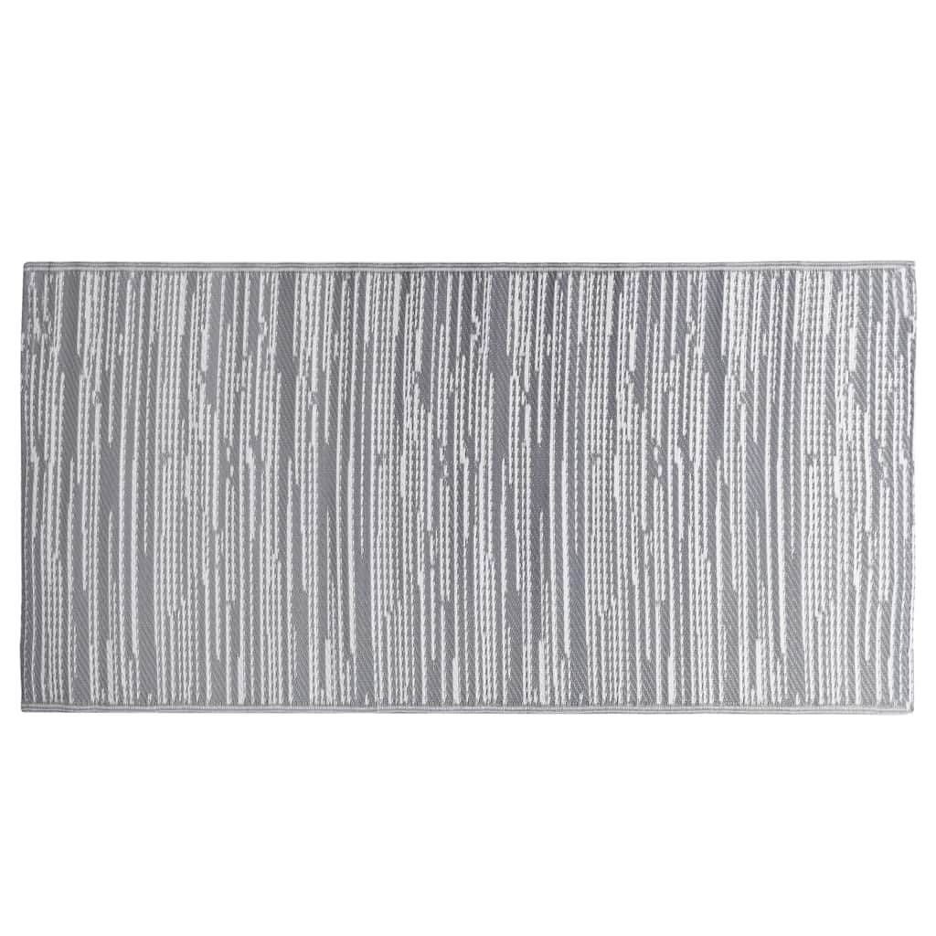vidaXL Outdoor Carpet | Grey | Polypropylene (PP) | 160 x 230 cm 3