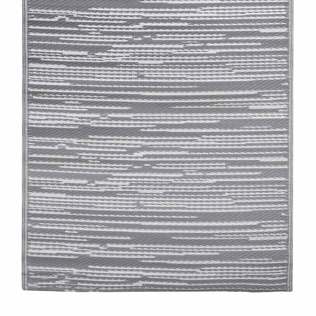 vidaXL Outdoor Carpet | Grey | Polypropylene (PP) | 160 x 230 cm 4