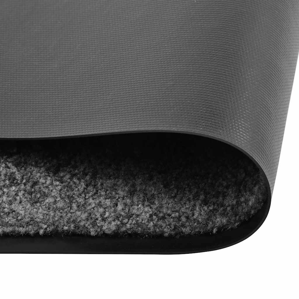 vidaXL Door Mat | Anthracite | Polyamide | Large | Non-slip | Door Mat 2