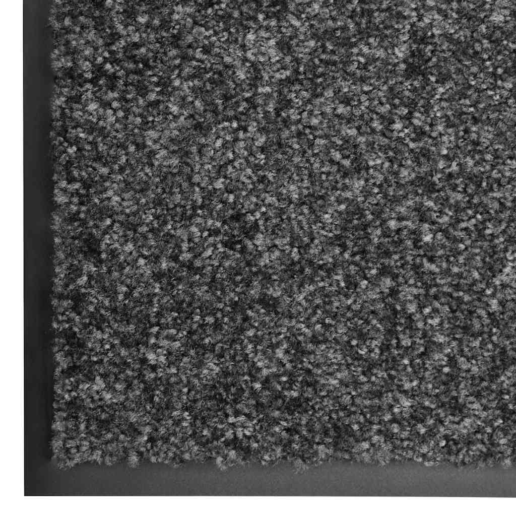 vidaXL Door Mat | Anthracite | Polyamide | Large | Non-slip | Door Mat 3