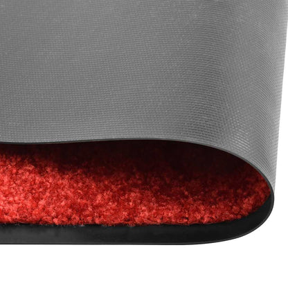 vidaXL Door Mat | Red | Polyamide, PVC | Large | Non-slip | Doormat 2
