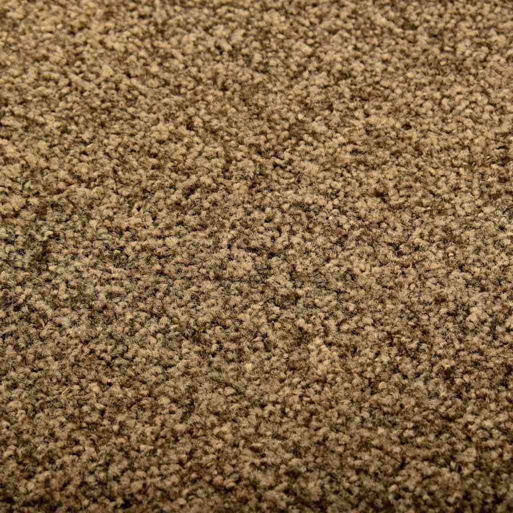 vidaXL Door Mat | Brown | Polyamide, PVC | 90 x 150 cm | Non-slip | Doormat 4