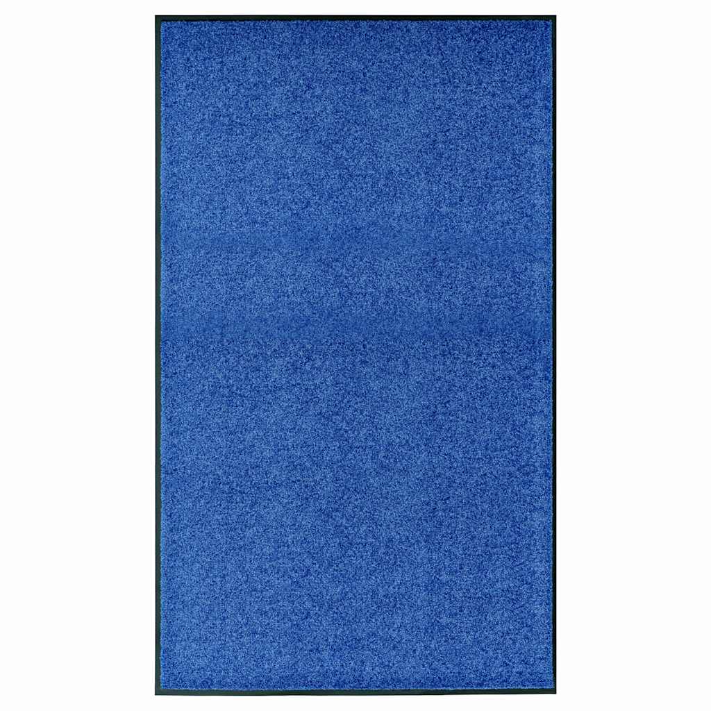 vidaXL Door Mat | Blue | Polyamide | 90x150 cm | Non-slip | Door Mat 1