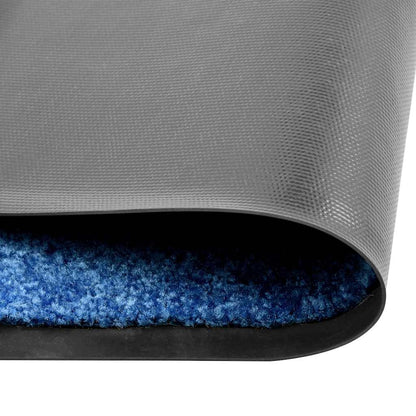 vidaXL Door Mat | Blue | Polyamide | 90x150 cm | Non-slip | Door Mat 2