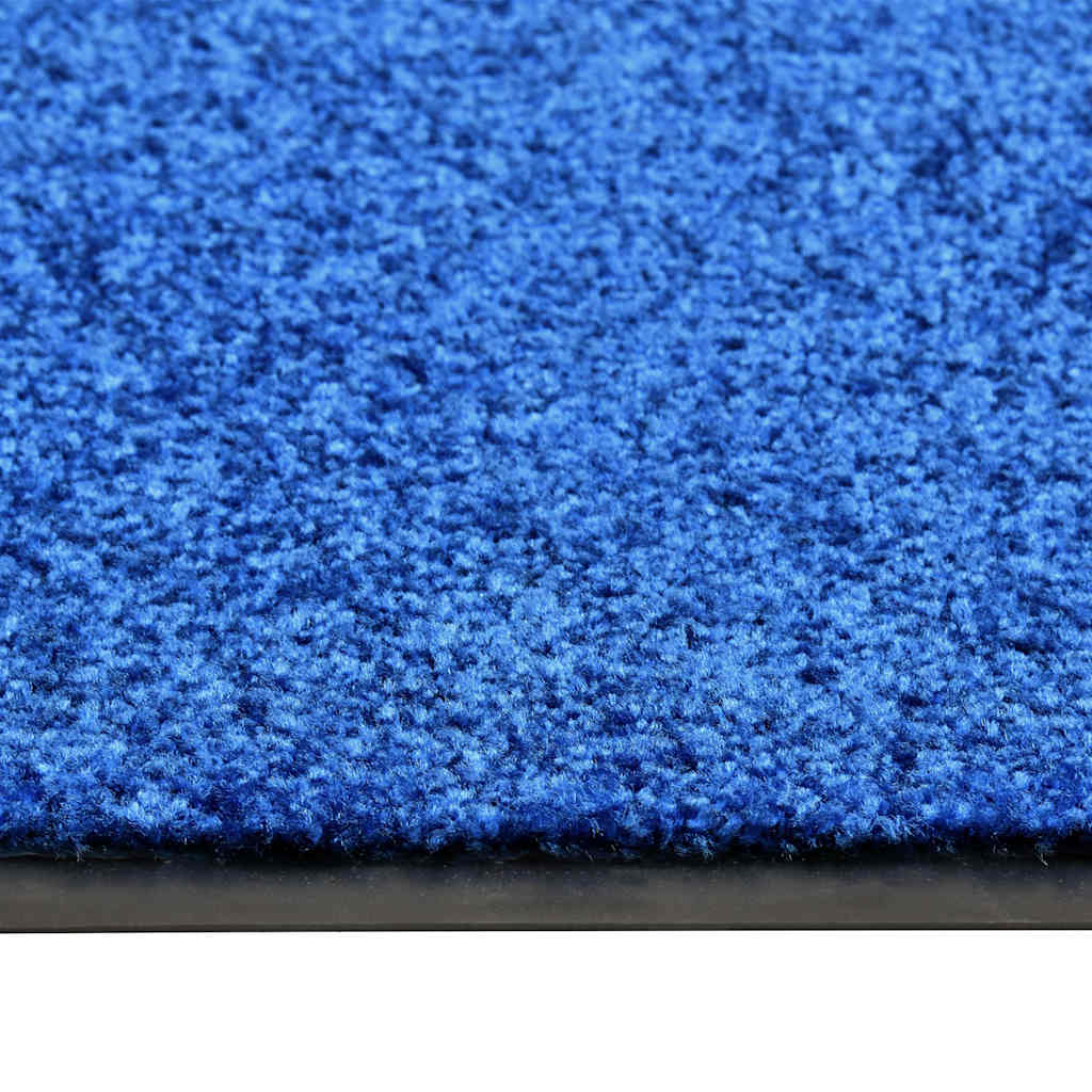vidaXL Door Mat | Blue | Polyamide | 90x150 cm | Non-slip | Door Mat 3
