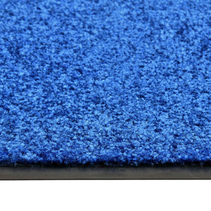 vidaXL Door Mat | Blue | Polyamide | 90x150 cm | Non-slip | Door Mat 3