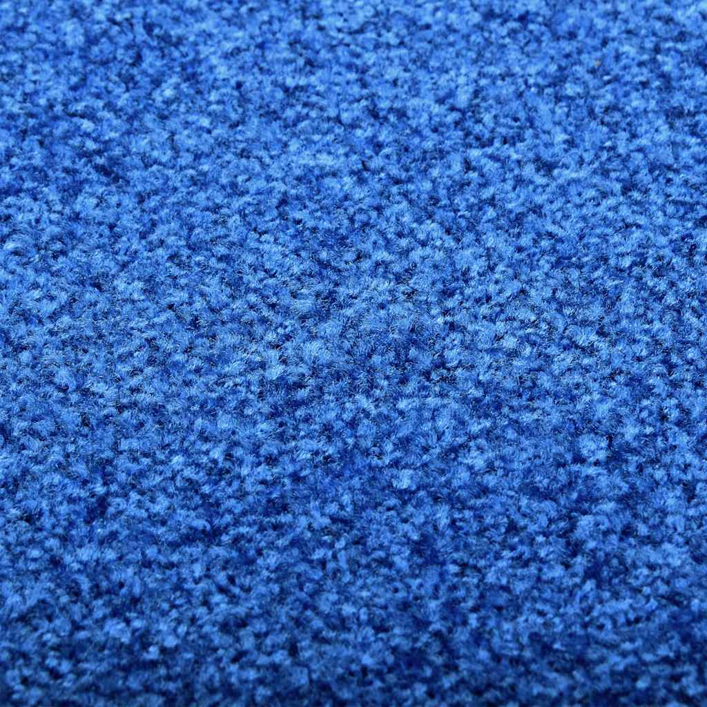 vidaXL Door Mat | Blue | Polyamide | 90x150 cm | Non-slip | Door Mat 4