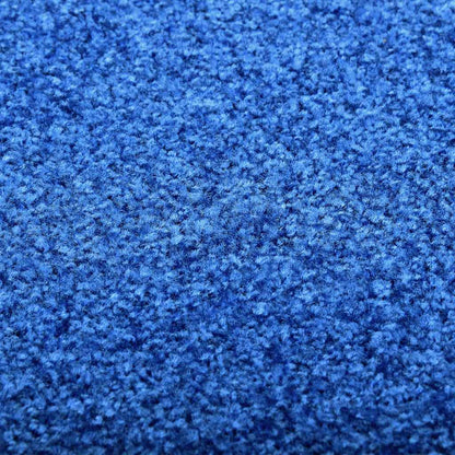 vidaXL Door Mat | Blue | Polyamide | 90x150 cm | Non-slip | Door Mat 4