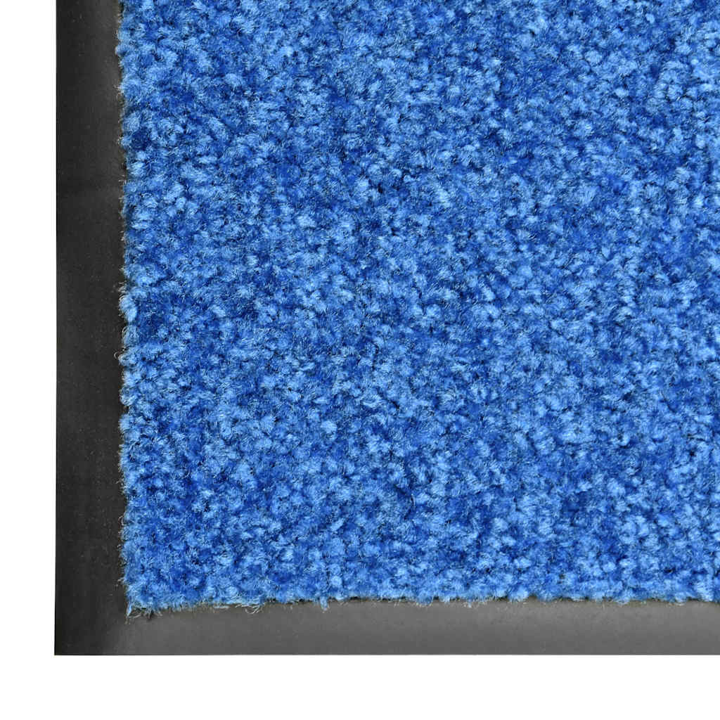 vidaXL Door Mat | Blue | Polyamide | 90x150 cm | Non-slip | Door Mat 5