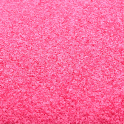 vidaXL Doormat Washable Pink 90x120 cm 4