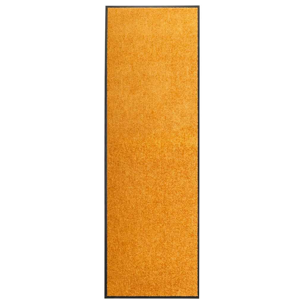 vidaXL Door Mat | Orange | Polyamide, PVC | 60x180 cm | Non-slip | Door Mat 1