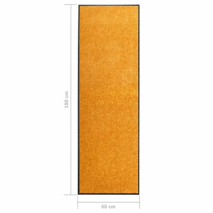 vidaXL Door Mat | Orange | Polyamide, PVC | 60x180 cm | Non-slip | Door Mat 6